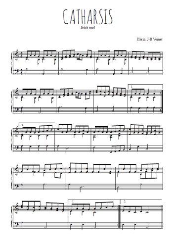 Téléchargez l'arrangement pour piano de la partition de Catharsis en PDF
